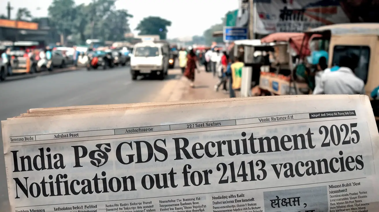 India Post GDS Recruitment 2025 Notification Out for 21413 Vacancies, Apply Now