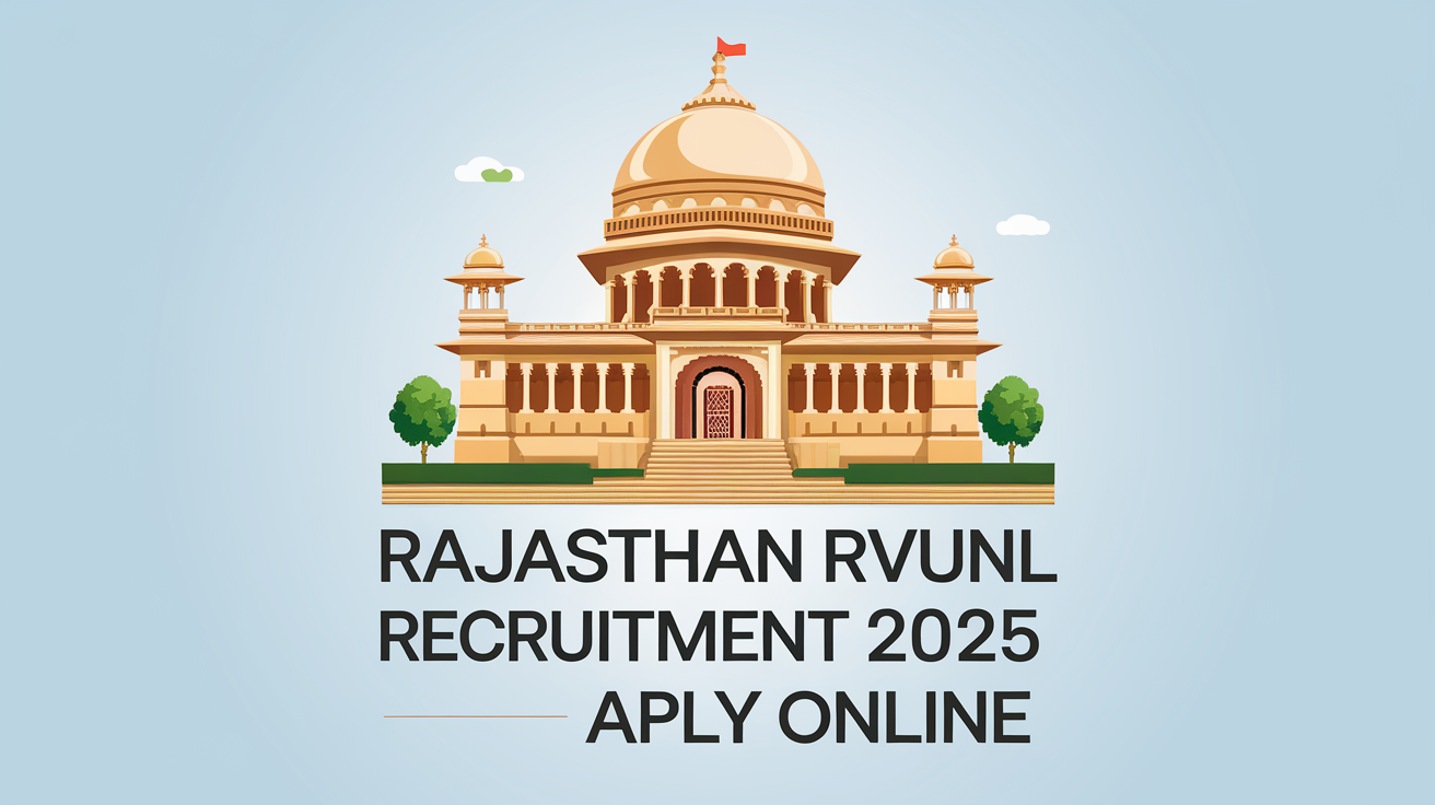 Rajasthan RVUNL Recruitment 2025 Apply Online for 216 Post