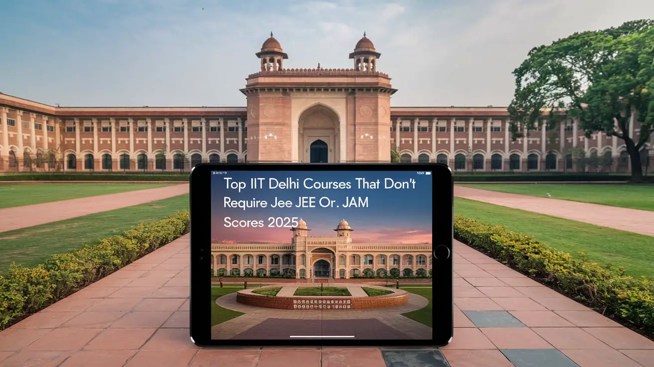 Top IIT Delhi Courses That Don’t Require JEE or JAM Scores 2025