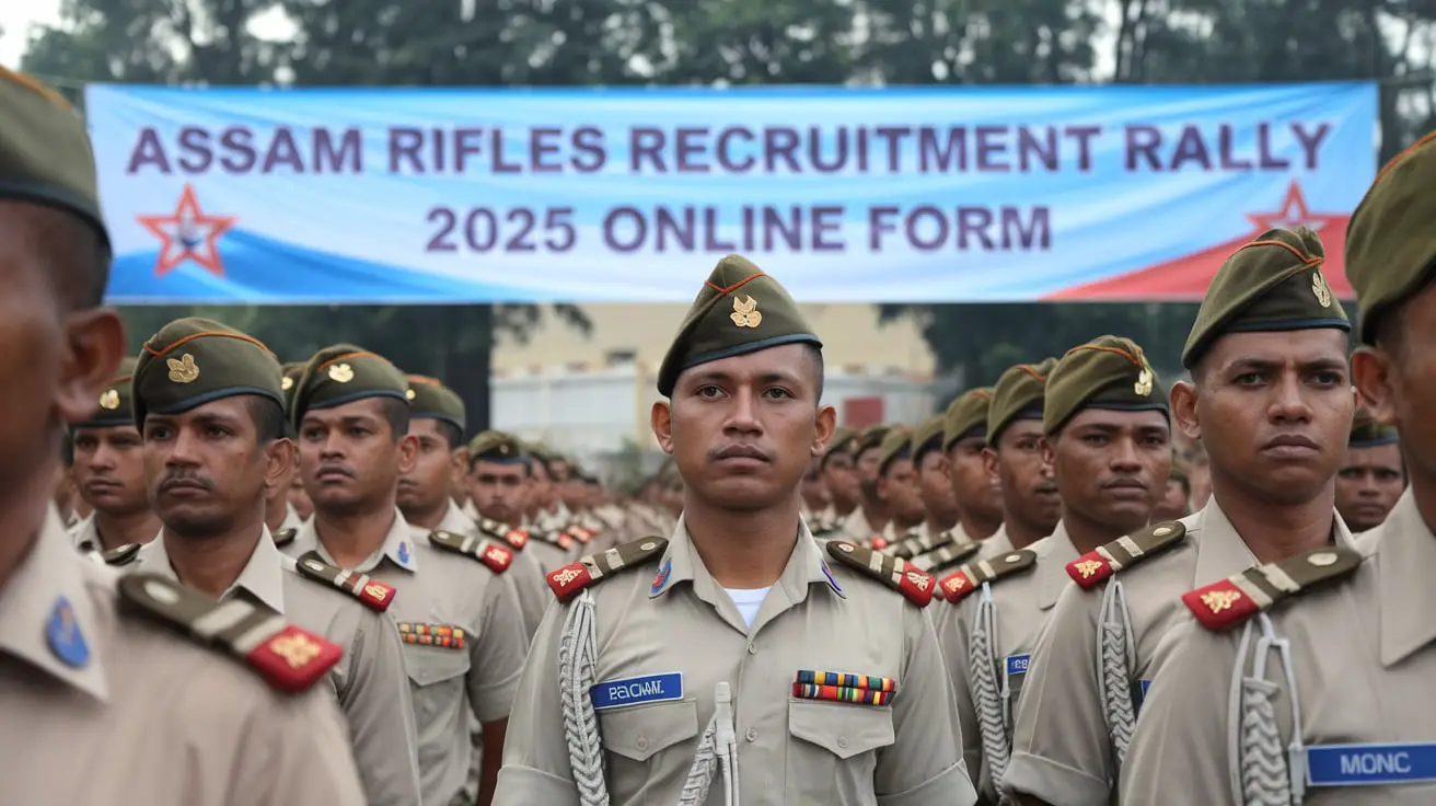 Assam Rifles Recruitment Rally 2025 Online Form Apply