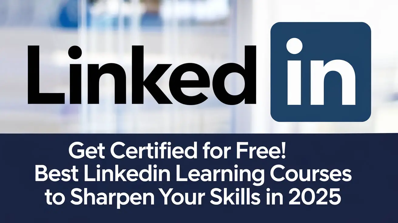 Get Certified for Free! Best LinkedIn Learning Courses to Sharpen Your Skills in 2025