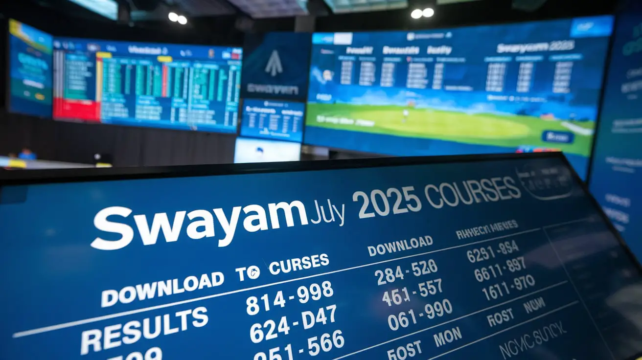 SWAYAM July 2025 Results Out for 58 Courses – Direct Link to Download Scorecards