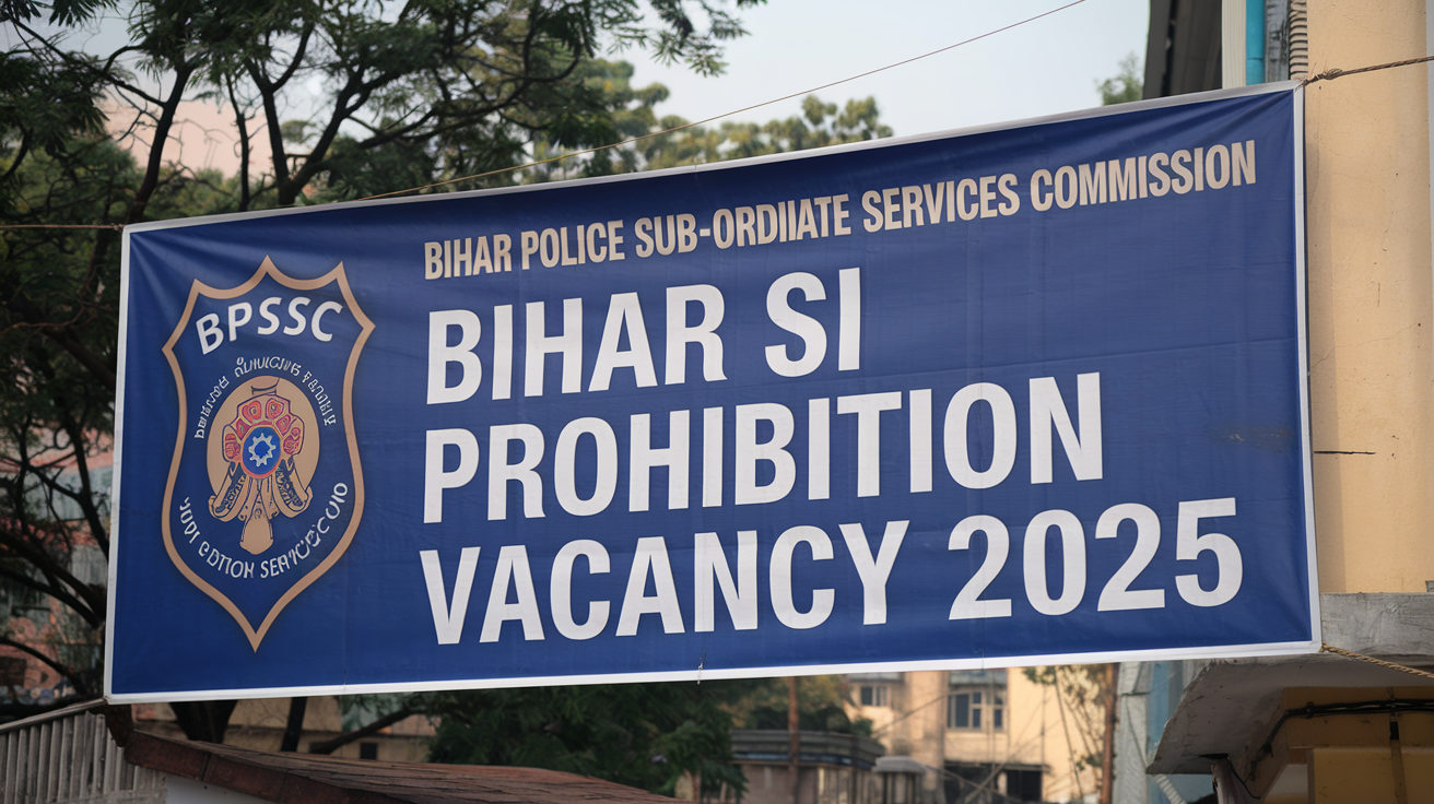 BPSSC Bihar SI Prohibition Vacancy 2025 Online Form