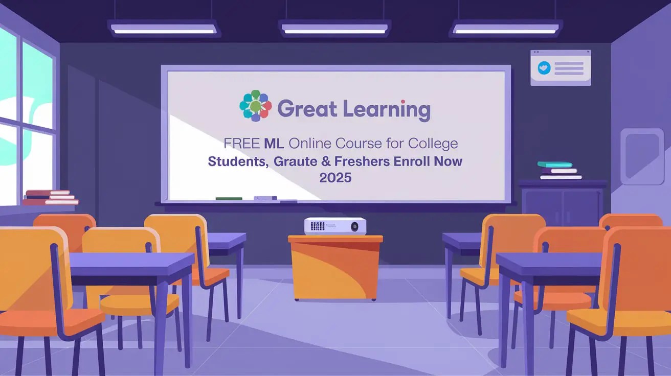 Great Learning Free ML Online Course For College Students, Graduate & Freshers Enroll Now 2025