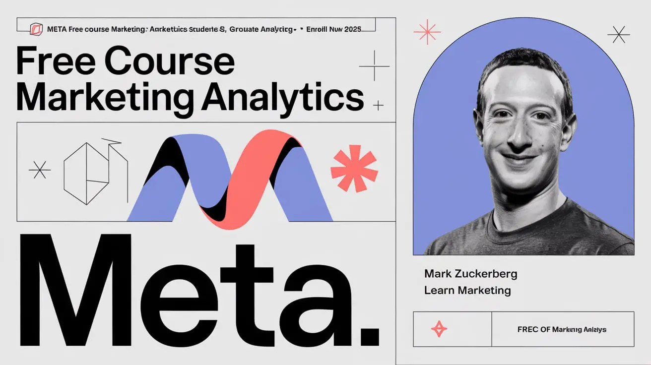 Meta Free Course Marketing Analytics For College Students, Graduate Analyst | No Experience? Learn Marketing – Enroll Now 2025