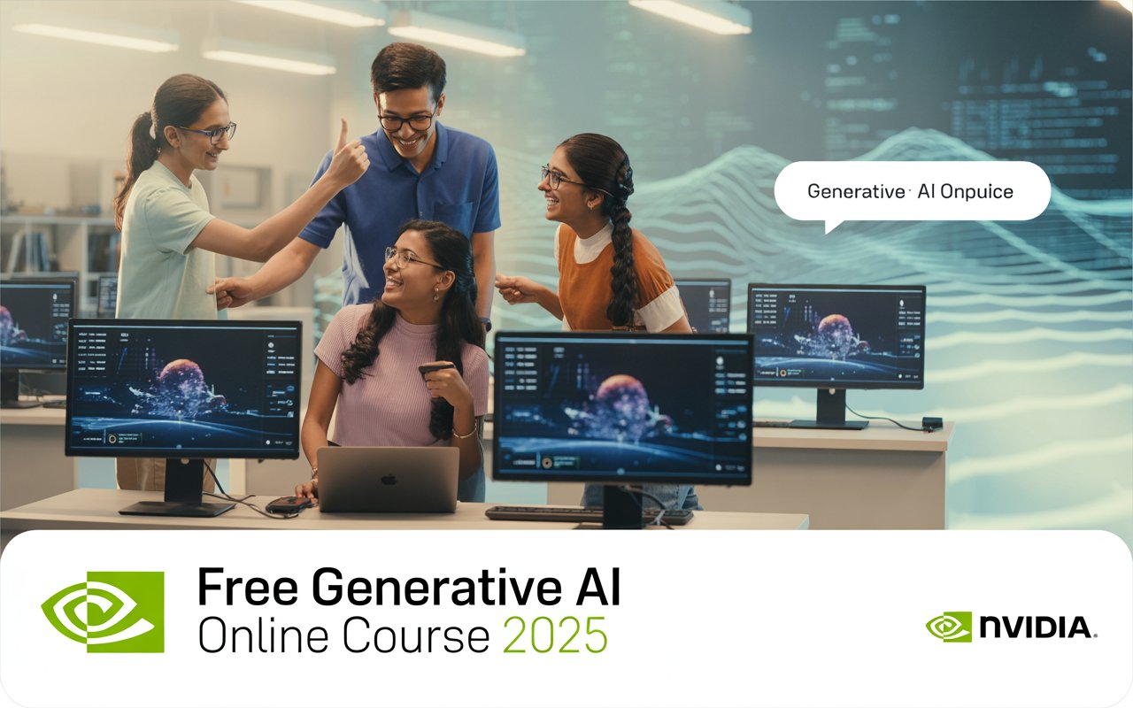 Nvidia FREE Generative AI Online Course You Can’t Afford to Miss 2025