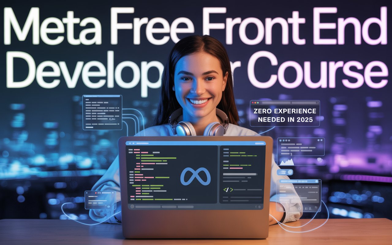 Meta FREE Front End Developer Course Zero Experience Needed IN 2025