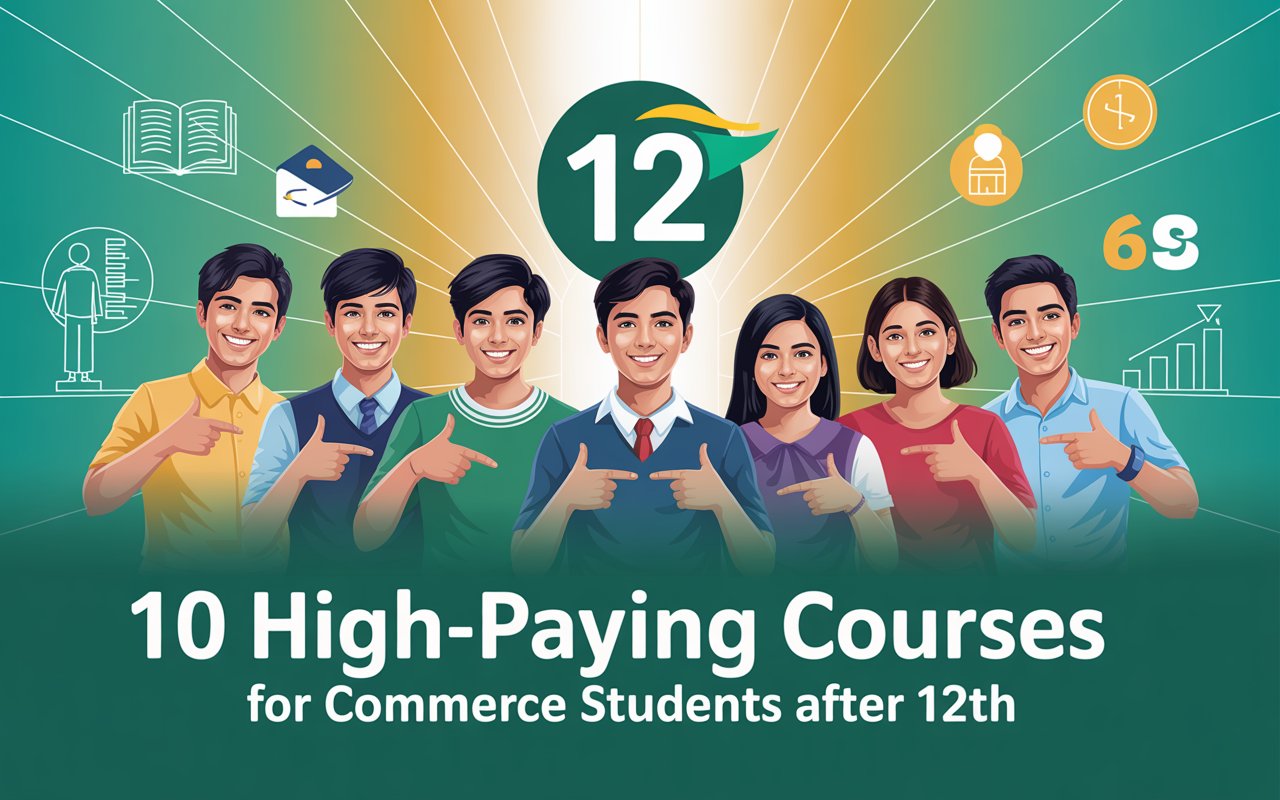 Make the Right Choice! 10 High-Paying Courses for Commerce Students After 12th