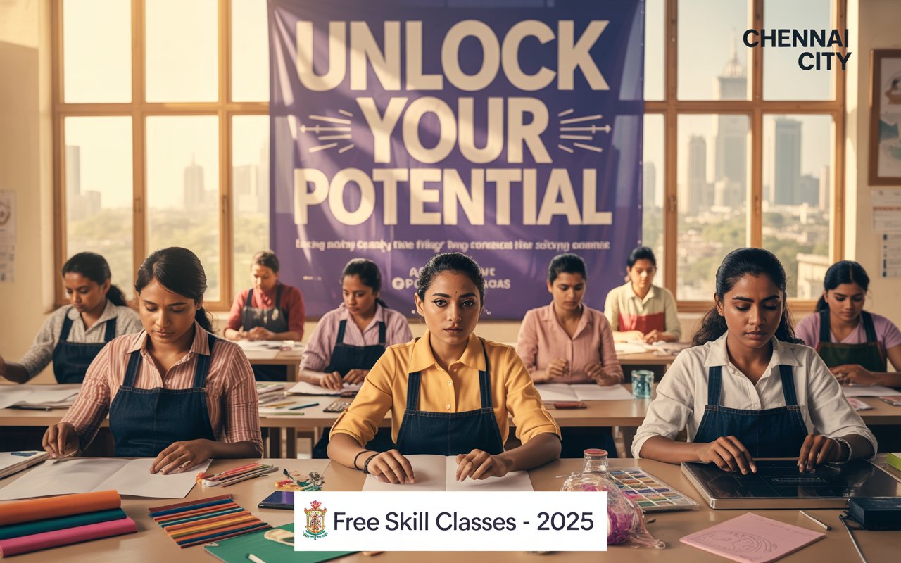 Unlock Your Potential: Chennai’s Free Skill Classes for Women Start Soon! 2025