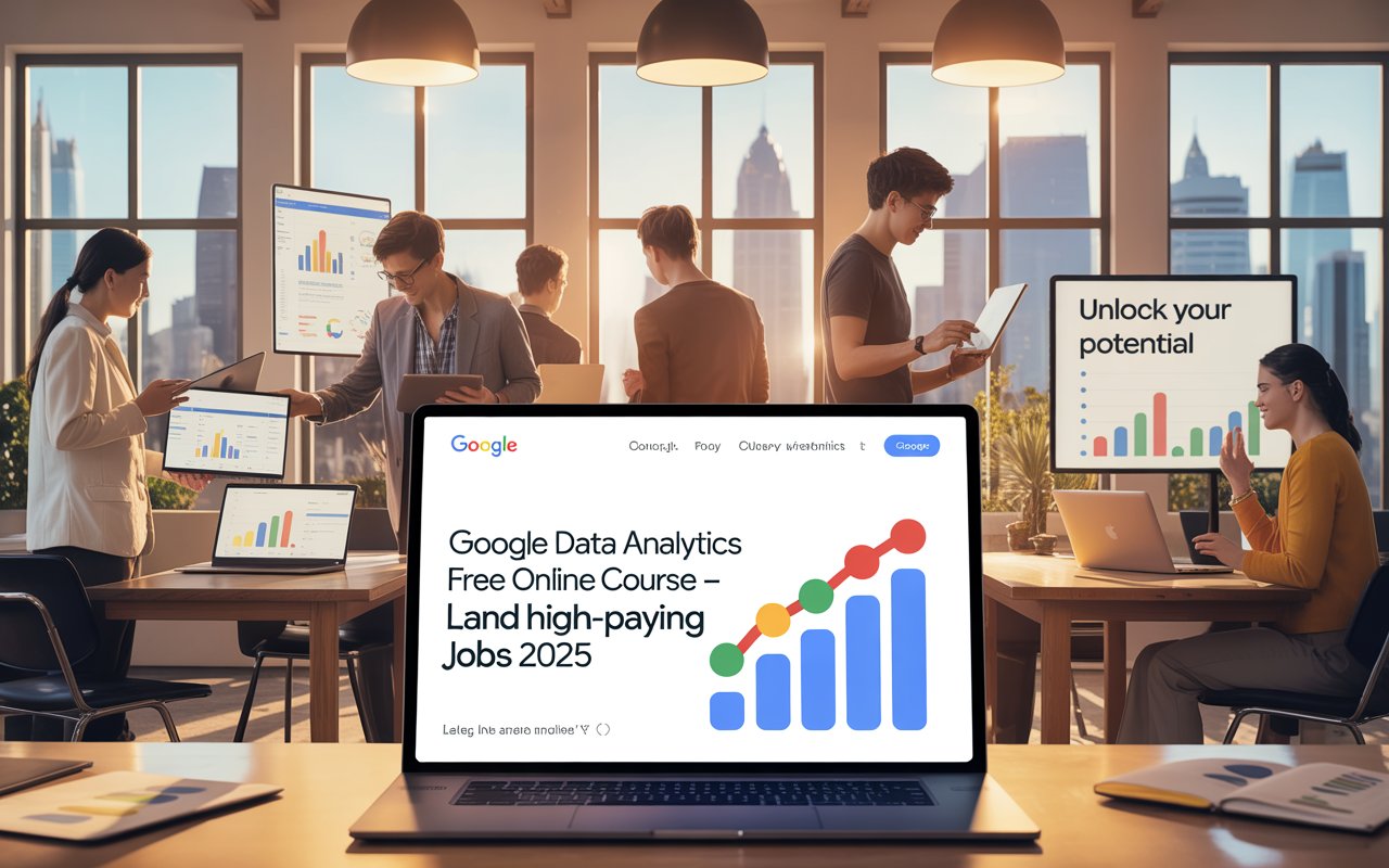 Google Data Analytics FREE Online Course Land High-Paying Jobs 2025
