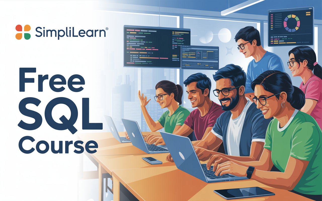 Simplilearn FREE SQL Course| Your Fast Track to Data Mastery in 2025