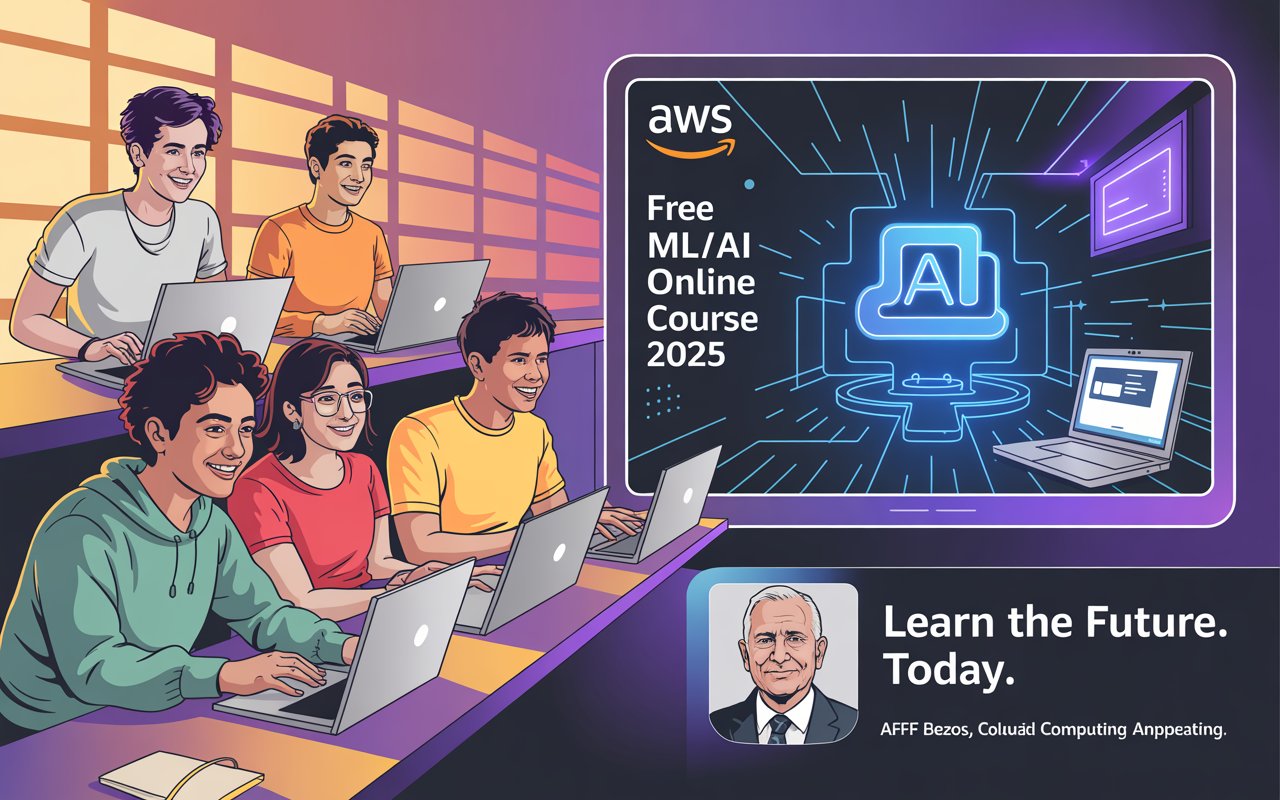 AWS Free ML/AI Online Course 2025: No Complex Math Needed