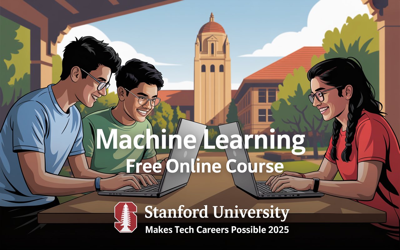 Stanford University Launched Machine Learning Free Online Course: Makes Tech Careers Possible 2025