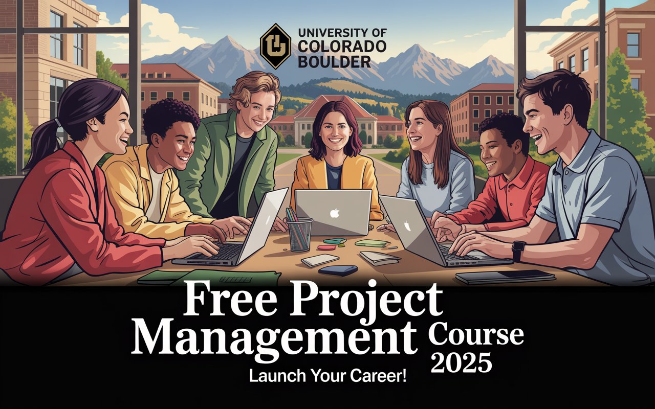 University of Colorado Boulder FREE Project Management Course 2025: Launch Your Career!