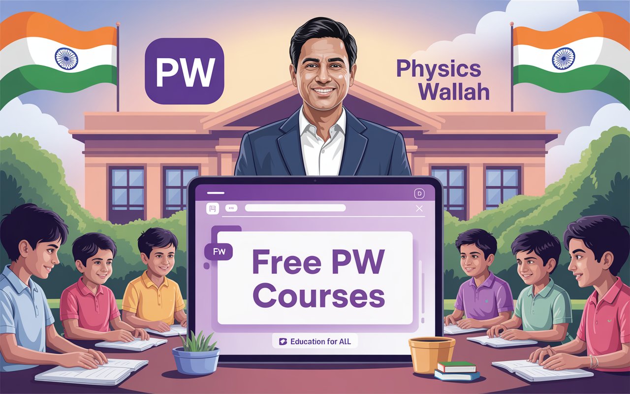 Alakh Pandey’s Heartfelt Gift: Free PW Courses for Martyrs’ Children & CRPF Families 2025
