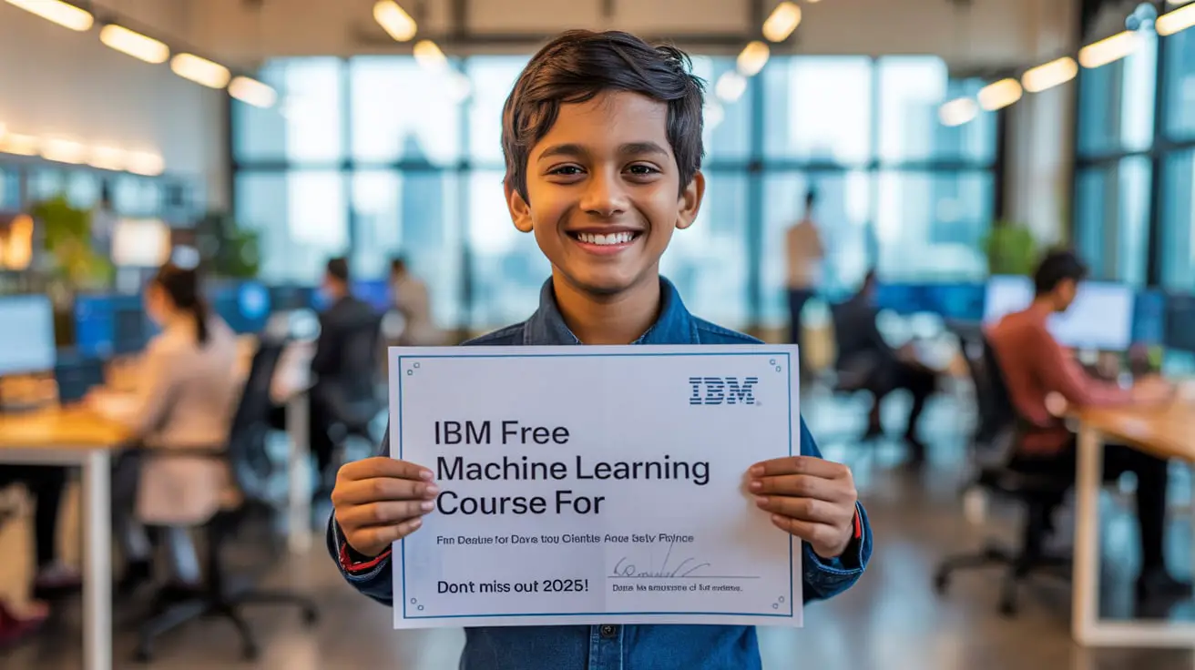 IBM FREE Machine Learning Course for Beginners Don’t Miss Out! in 2025