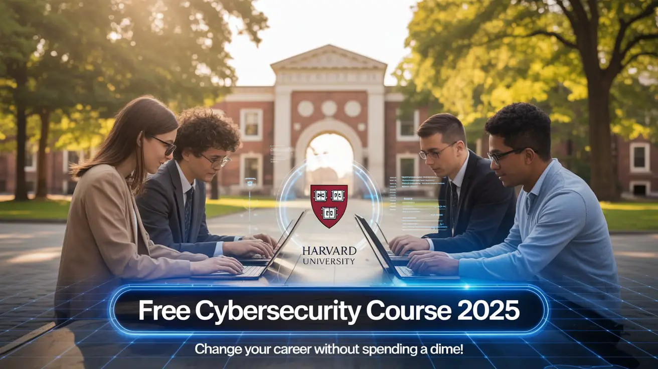 Harvard FREE Cybersecurity Course 2025: Change Your Career Without Spending a Dime!
