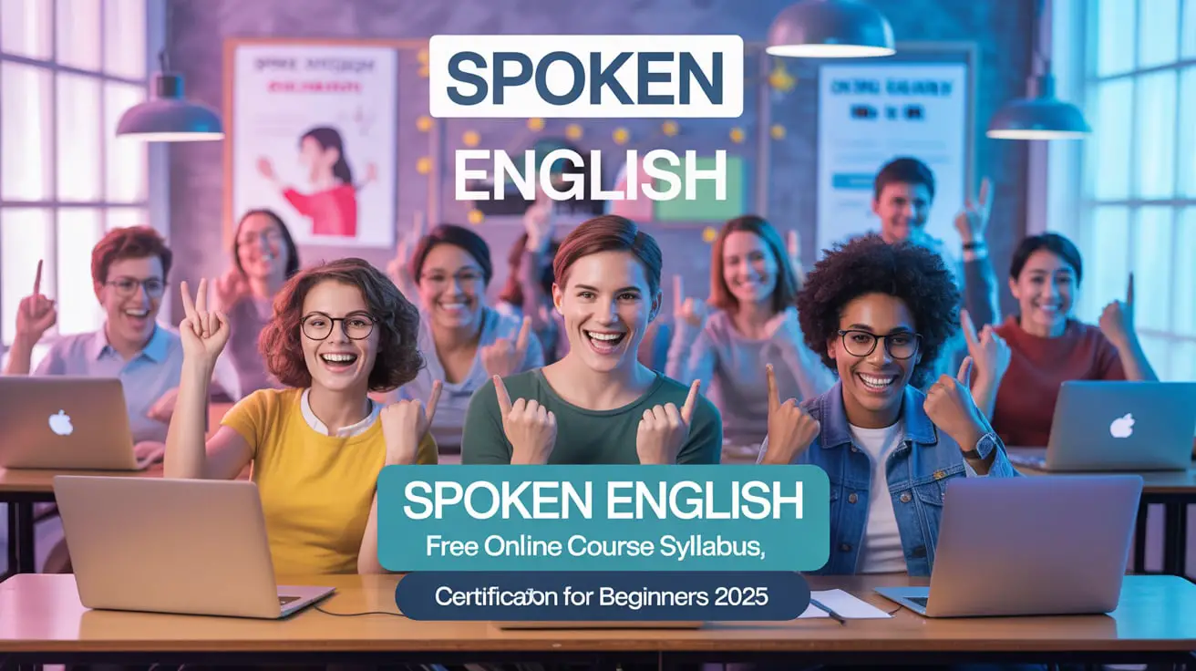 Spoken English Free Online Course Syllabus, Certification for Beginners 2025