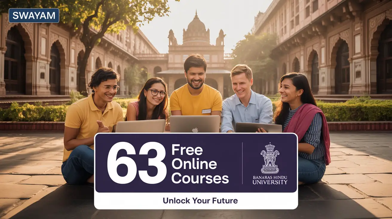 Banaras Hindu University Launches 63 Free Online Courses for 2025—Unlock Your Future on SWAYAM!