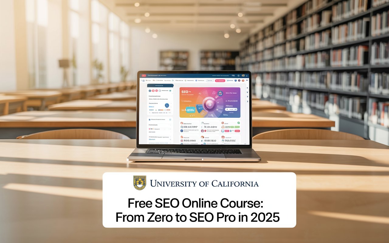 University of California FREE SEO Online Course: From Zero to SEO Pro in 2025