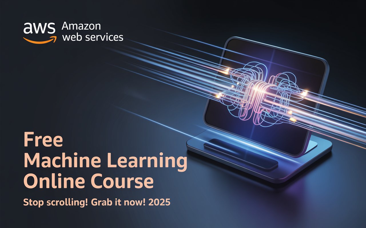 Stop Scrolling! AWS FREE Machine Learning Online Course Grab It Now! 2025