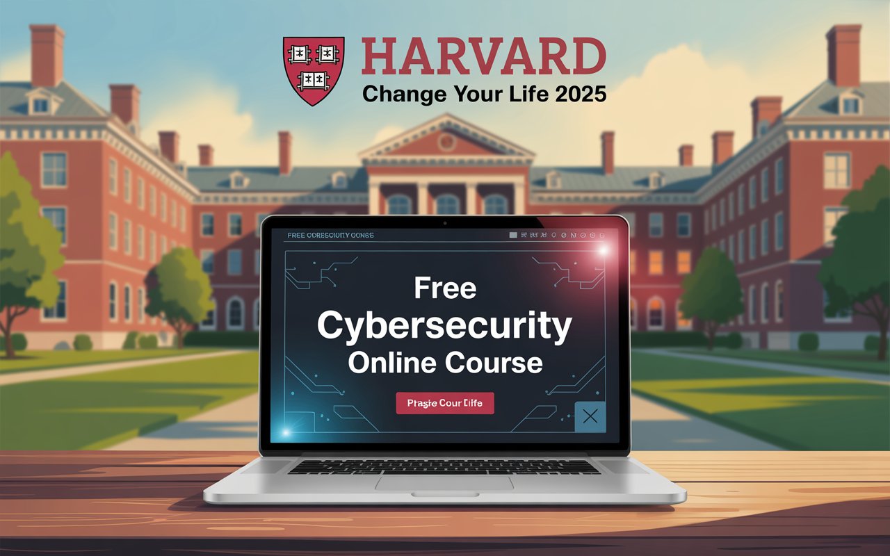 Harvard FREE Cybersecurity Online Course | Change Your Life 2025
