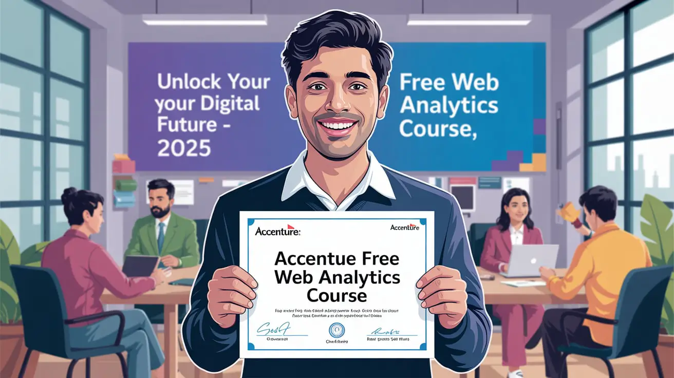 Accenture FREE Web Analytics Course for Beginners Opens Doors to Digital Jobs in 2025